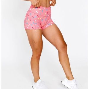 Feed Me Fight Me Donut Sprinkle Shorts